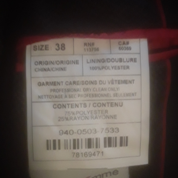 Suit set- pants, shirt, jacket & tie - Picture 3 of 3